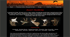 Desktop Screenshot of jasontaxidermy.com